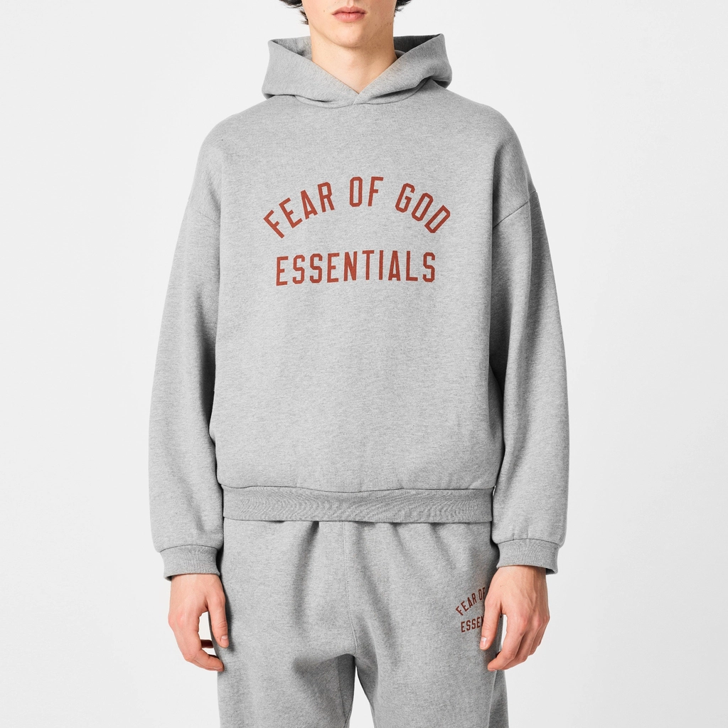 Fear of God Essentials Fleece Hoodie - Dark Heather
